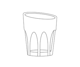 Rox glass free black and white clipart