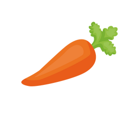 Carrot drawing clipart