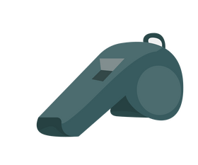 Free whistle clipart