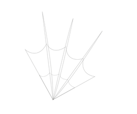 Spider web free black and white clipart