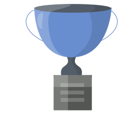 Sports cup drawing clipart
