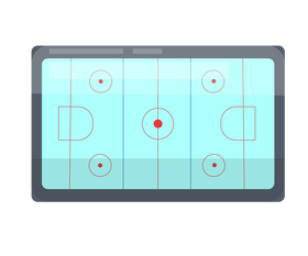 Hockey rink free clipart