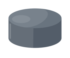 Ice hockey puck clipart