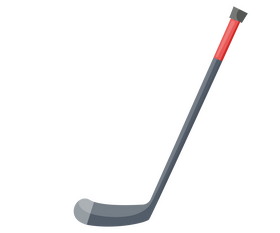 Ice hockey stick cartoon clipart