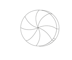 Halloween lollipops black and white clipart