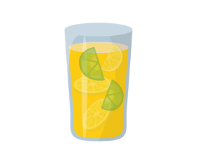 Free lemonade glass clipart
