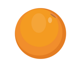 Orange illustration clipart