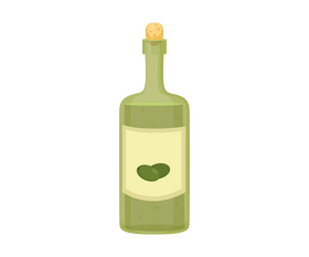Olive oil cartoon clipart