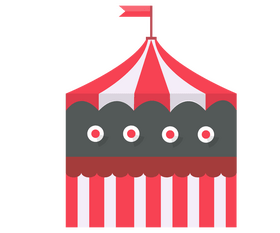 Shooting gallery clipart