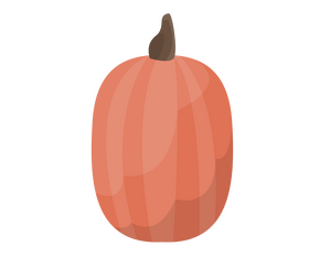 Cartoon pumpkin clipart