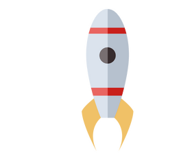 Rocket drawing clipart