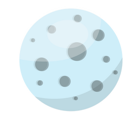 Blue planet illustration clipart