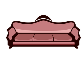 Sofa illustration clipart
