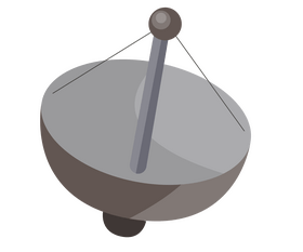 Satellite dish clipart