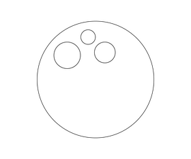 Moon black and white clipart