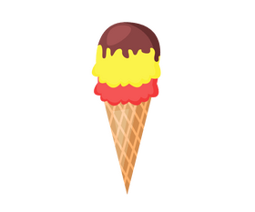 Cartoon ice cream clipart