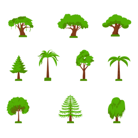 Tree set vector