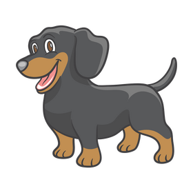 Dachshund clipart