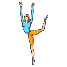 Dancer clipart