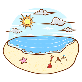 Beach clipart