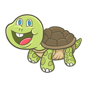 Turtle cartoon clipart