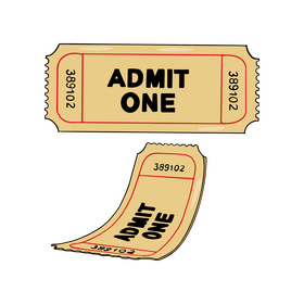 Cinema Ticket clipart