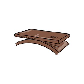 Contemporary Coffee Table clipart