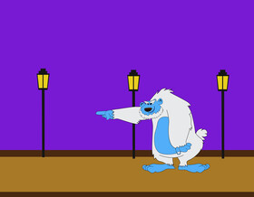 Bigfoot drawing vector