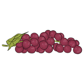 Bunch of Grapes clipart