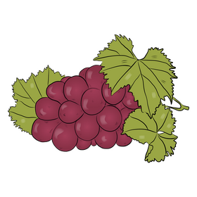 Bunch of Grapes clipart