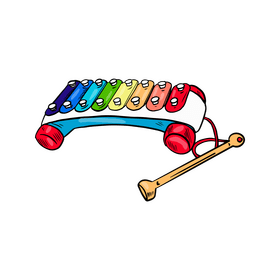 Xylophone clipart