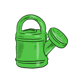 Watering Can Toy clipart