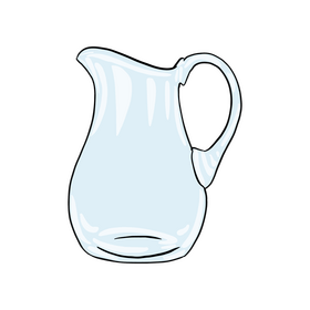 Water Decanter, Jug clipart