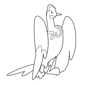 Woodpecker drawing black and white clipart