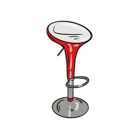 ABS Bar Stool clipart