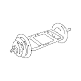 Swiss Bar black and white clipart