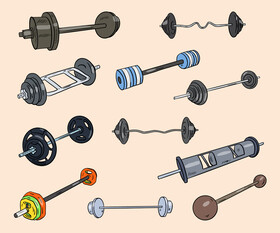 Barbells vector