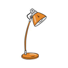 Study Table Lamp clipart