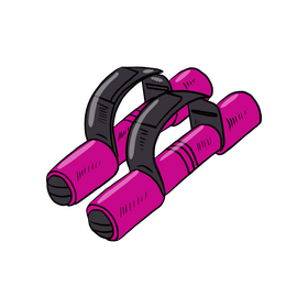 Fitness Dumbbells clipart