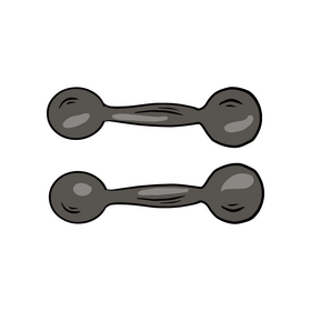 Dumbbells clipart
