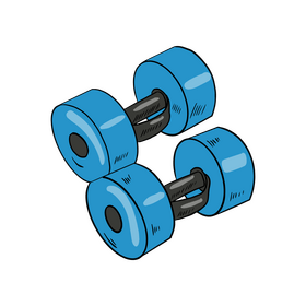 Dumbbells clipart