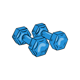 Studio Dumbbells clipart