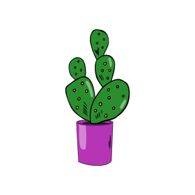 Indian Fig Cactus clipart