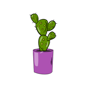 Indian Fig Cactus clipart