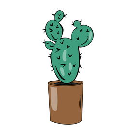 Indian Fig Cactus clipart