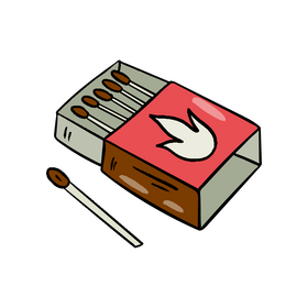 Match Box clipart