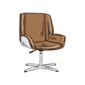 Breakout Soft Seat Office Chair clipart