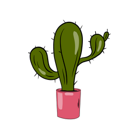 Blue Candle Cactus clipart