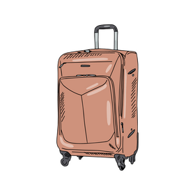 Suitcase clipart