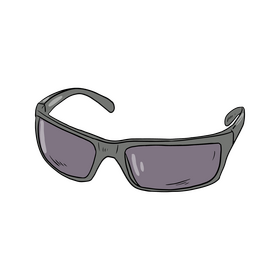 Black Sunglasses clipart